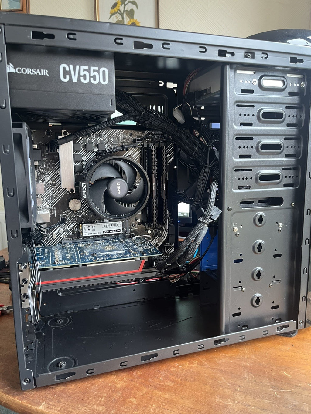 Gaming & Work PC - Ryzen 5 3600 - RX 580 - 16GB RAM DDR4 - 1TB SSD - Win 11 Pro & Office 365