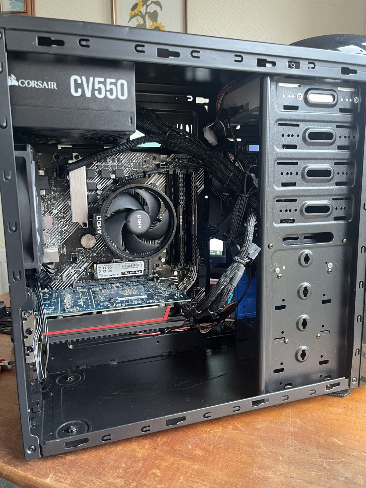Gaming & Work PC - Ryzen 5 3600 - RX 580 - 16GB RAM DDR4 - 1TB SSD - Win 11 Pro & Office 365